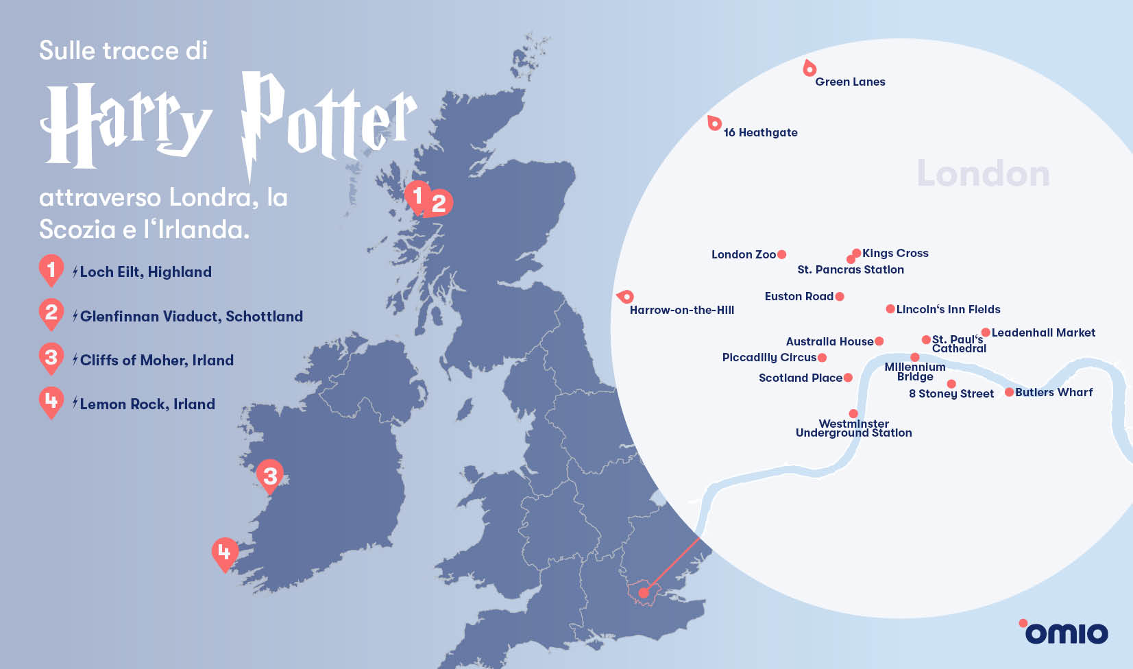 il tour virtuale di Harry Potter